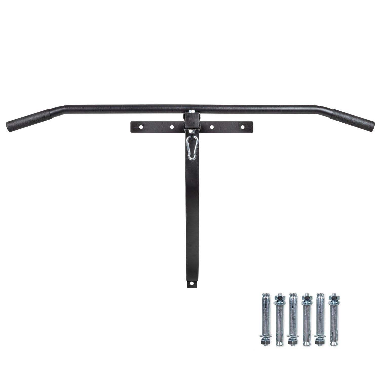 VirtuFit Soporte de pared para saco de boxeo con barra para dominadas, boxeo, saco de boxeo suspendido