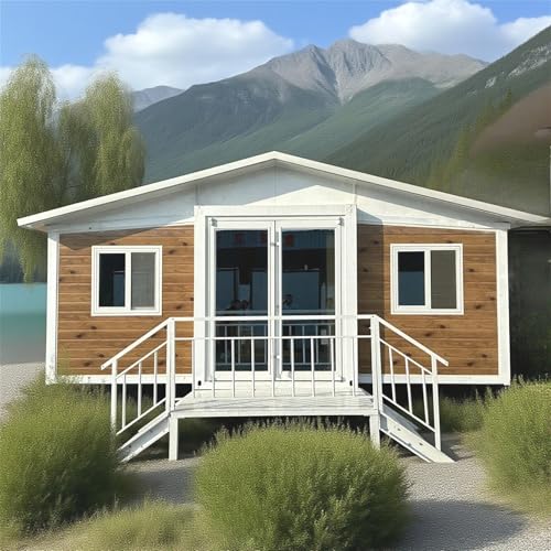 Modular Tiny Home Folding Container House with 2 Bedrooms and