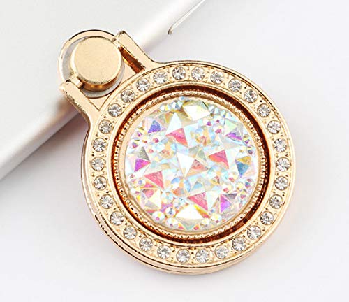 KolorFish Phone Ring Finger Grip, Luxury Universal Mobile Holder Stand, 3D Ring Finger Grip for Mobile Tablet (Jewel Gold) KolorFish Phone Ring Finger Grip, Luxury Universal Mobile Holder Stand, 3D Ring Finger Grip for Mobile Tablet (Jewel Gold)
