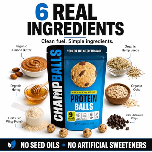 ChampBalls Protein Balls (Almond Chocolate Chip) miniatura 3