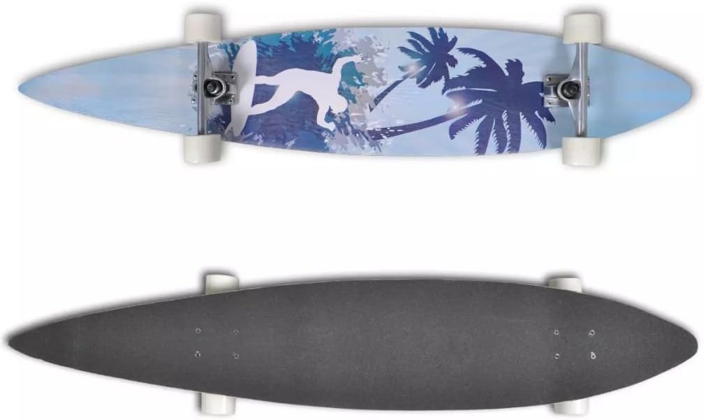 Roderick Irving Skateboard Longboard Palm 117cm 9" ALU Truck Skateboard Trucks Type: Fishtail