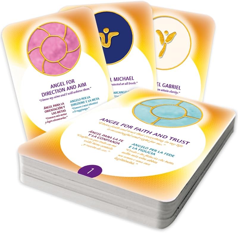 Ingrid Auer Energized Angel Symbols - 49 energized cards (EN/ES/IT) + 1 guide