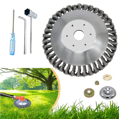 Brosse à Désherber Ronde pour Débroussailleuse Cover