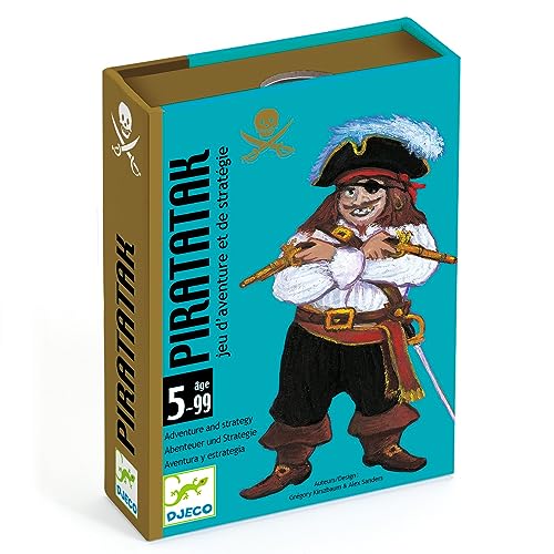 Djeco DJ05113 Pirataka-Karten, Mehrfarbig (36), Bunt