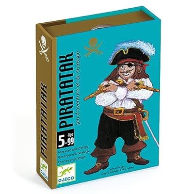 DJECO - Juegos de Cartas Juegos de Cartas DJECO Cartas Pirataka, Multicolor (36) (DJ05113) | Ya disponible en tu tienda friki favorita! En mundofriki.es!