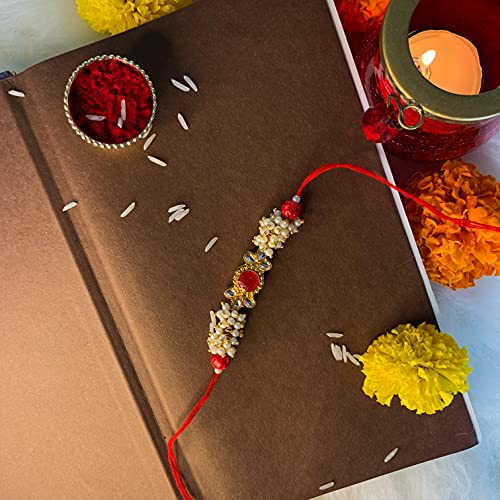 Bhaiya Bhabhi Lumba Rakhi Combo Set For Rakshabandhan