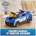 Paw Patrol: Search & Rescue, Chase Launch 'N' Rescue Cruiser with Figure & 2 Projectiles, Lights, Sounds, & Hidden Launcher, Kids Toys for Boys & Girls Ages 3 and up