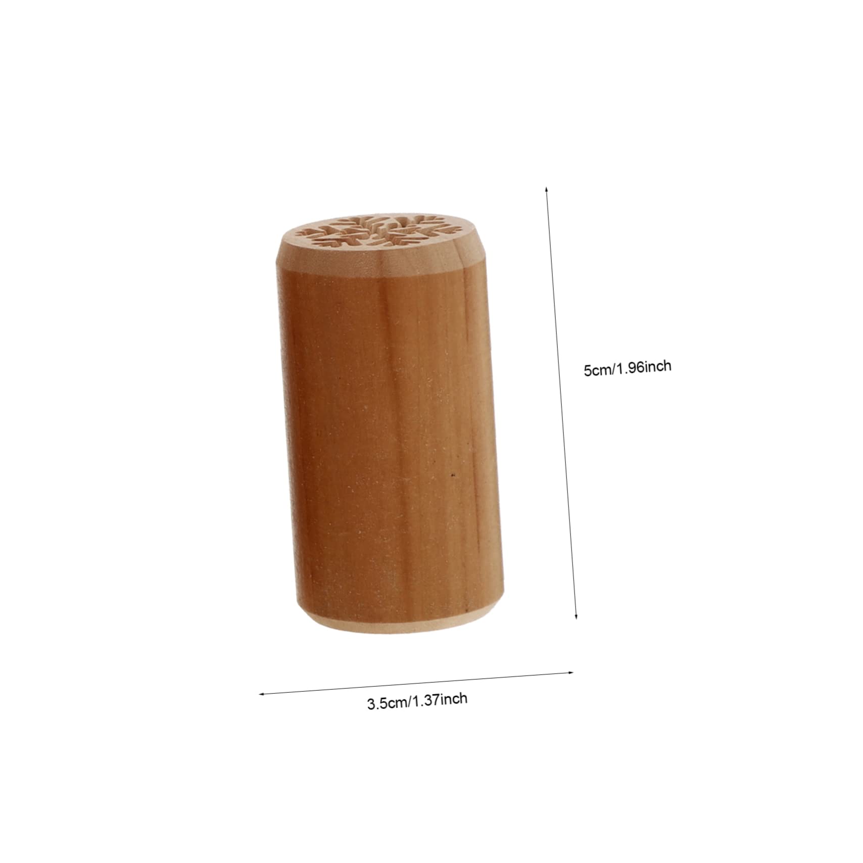 GRIRIW 4pcs Wooden Moon Cake Stamp Cake Stampers for Baking for Home Use Baking Unique Chinese Culture Enthusiasts