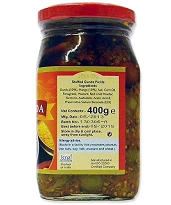Rishta - Stuffed Gunda Pickle cordia pickle