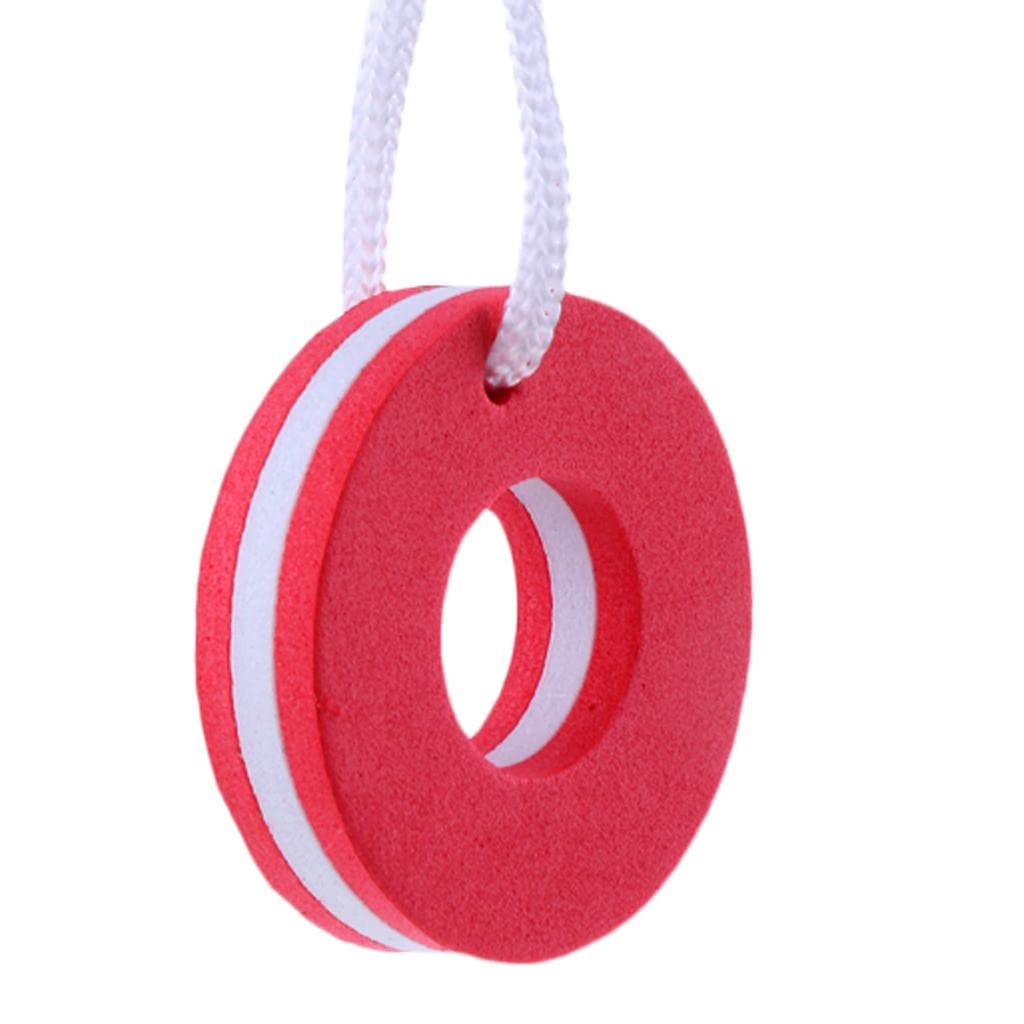 MagiDeal Porte-clés Flottant – Bouée De Sauvetage Rouge, Diamètre 52 Mm