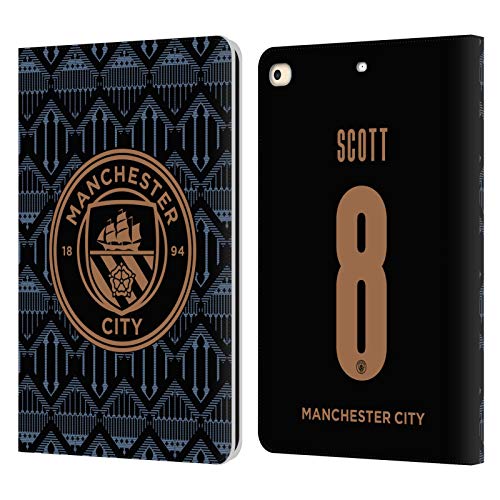 Carcasa Manchester City iPad 9.7 Jill Scott cuero premium detalles finos