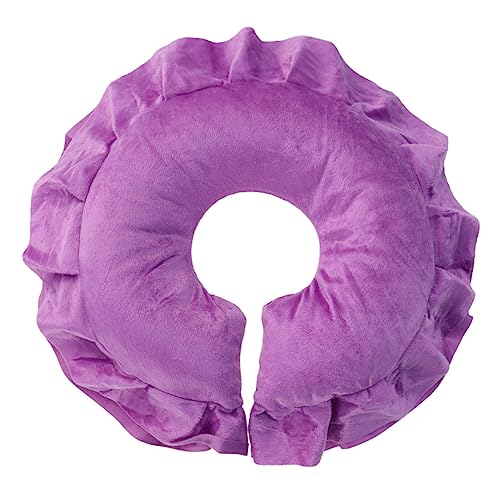 Alipis Face Massage Pillow for Beauty Salon Purple Cotton Pad with Breathable Design for Comfort During and Massage Sessions