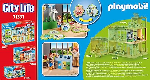 Playmobil 71331 City Life Meteorology Class, classroom of the future, puzzle with climate protection tasks and more - Image 4