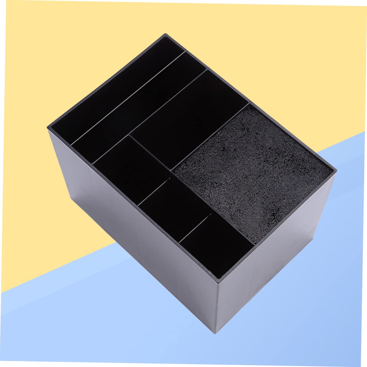 HAPINARY Hair Scissors Case 6 Slots Salon Hair Clip Organizer Hairdressing Tool Storage Box