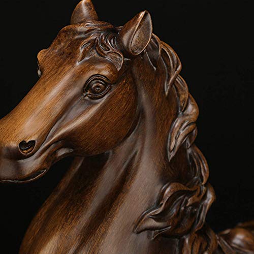 Statue de Cheval Feng Shui sur une table de salon pour harmoniser votre décoration - 6