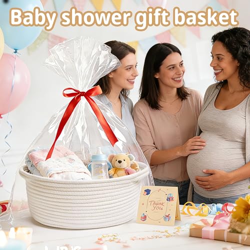 Save 23% on a Durable, Foldable Cotton Rope Gift Basket - Image 6