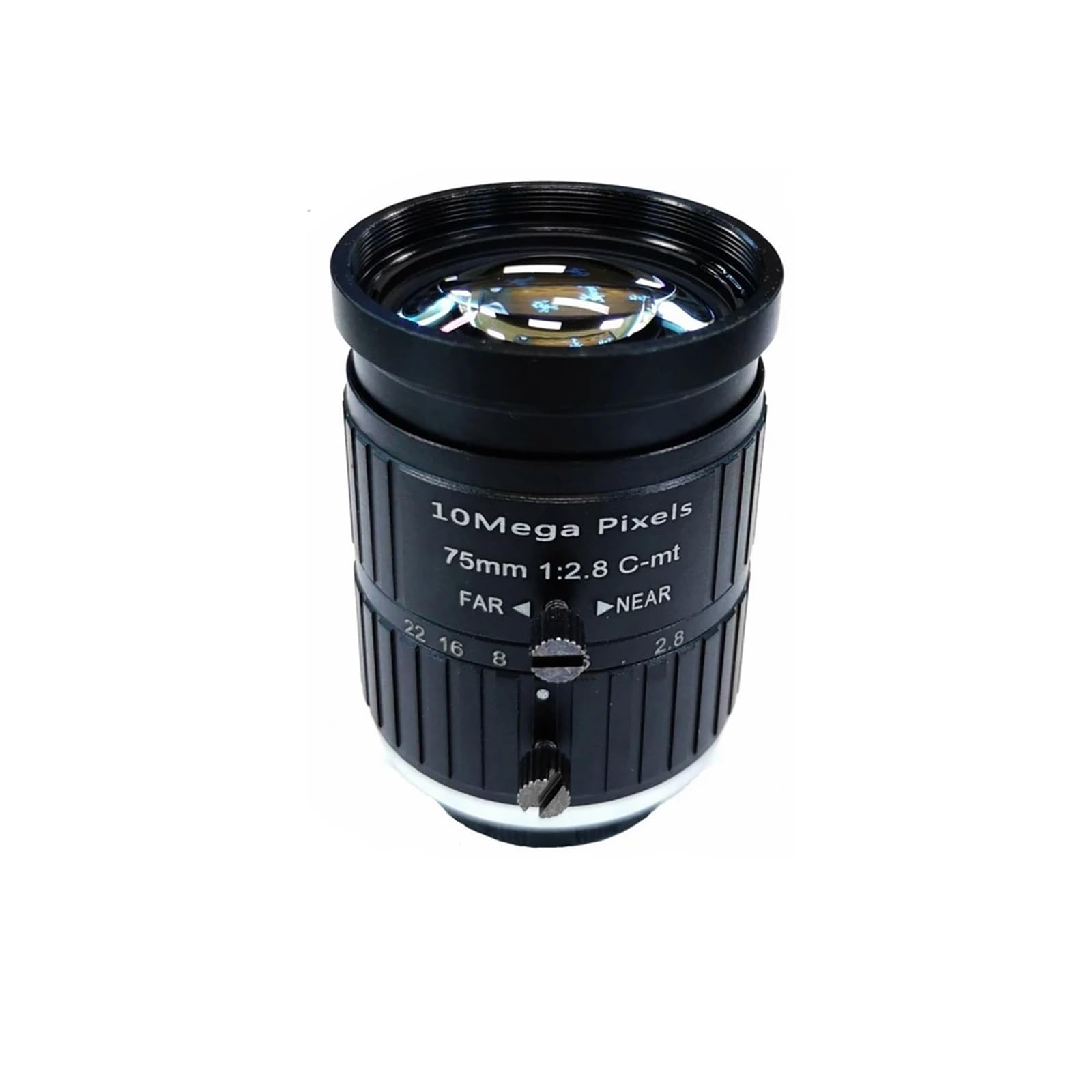 HD 10Megapixel 4K Industrial CCTV Lens C Mount 75mm Image Formate 1