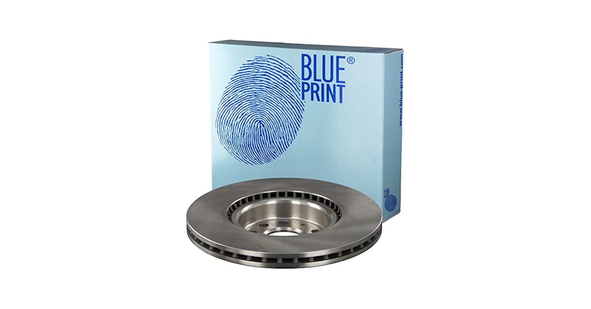 Blue Print 2 X Front Brake Discs Ventilated Internal Number Of Holes 5