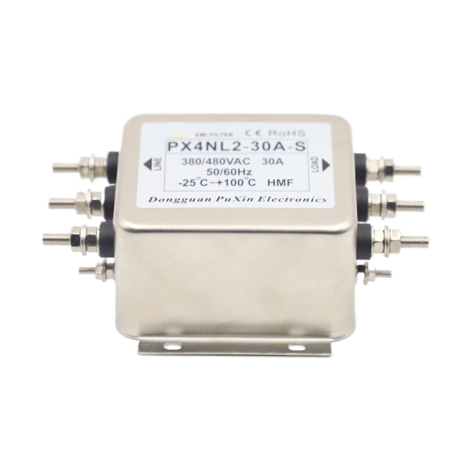 Filtro trifásico conversión frecuencia servo automatización PX4NL2-30A-S