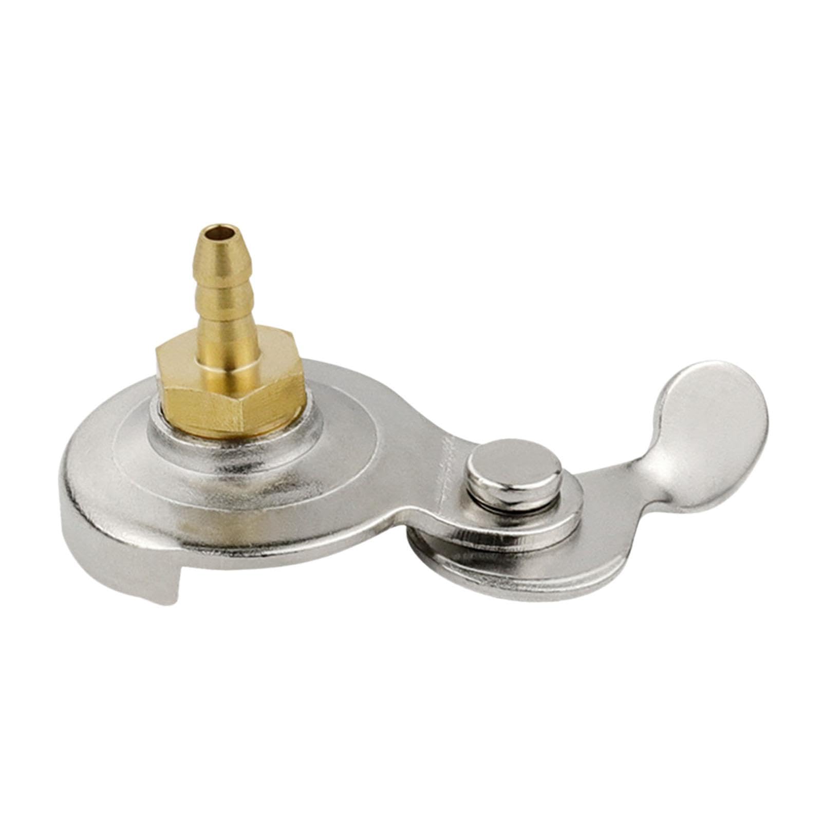 Creations Butane Regulator Practical Replacement High Performance Copper for Gas Grill 58x33 mm Butane Connector-image-1
