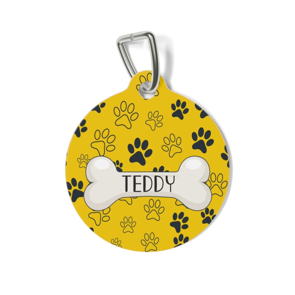 Gifts Bucket Dog Collar Locket/Pendant for Dogs & Puppy Pet Tags Name, 1 Count - Teddy | Round Shape Dog Tags (B09MLTNZFY) Amazon Price History, Amazon Price Tracker