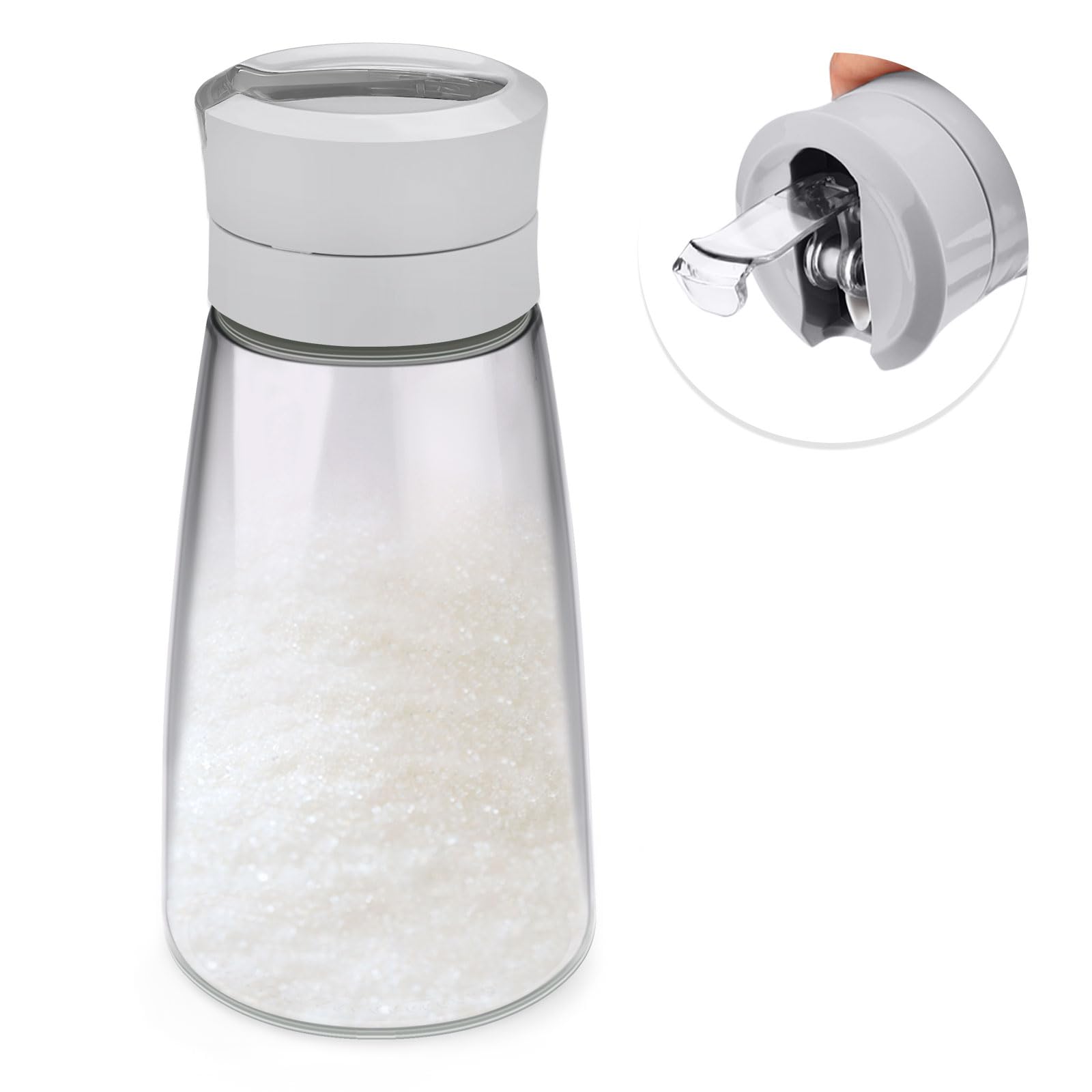 distributeur sucre verre bec verseur
