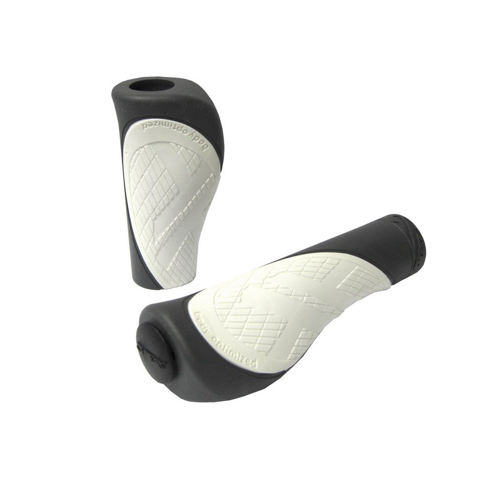XLC Griffe Gr-s17, Maniglie Comfort bo Gr per S17, Rosso/Grigio, 135 mm