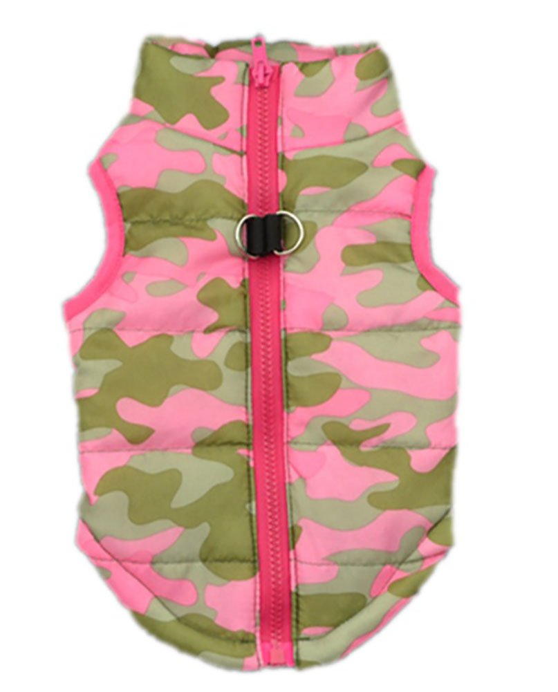 Rosered Winter Waterproof Windproof Dog Vest Jacket - Warm for Cold Weather - Small Medium Dogs (XS)