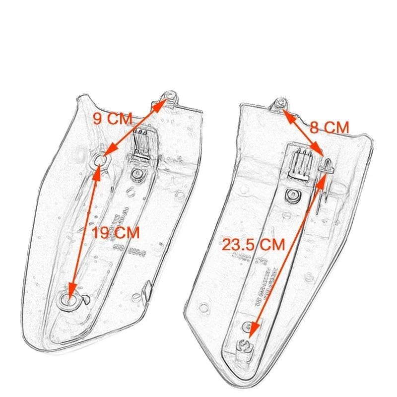 Couvercle réservoir Rebel CMX250 pour remplacer panneau cassé