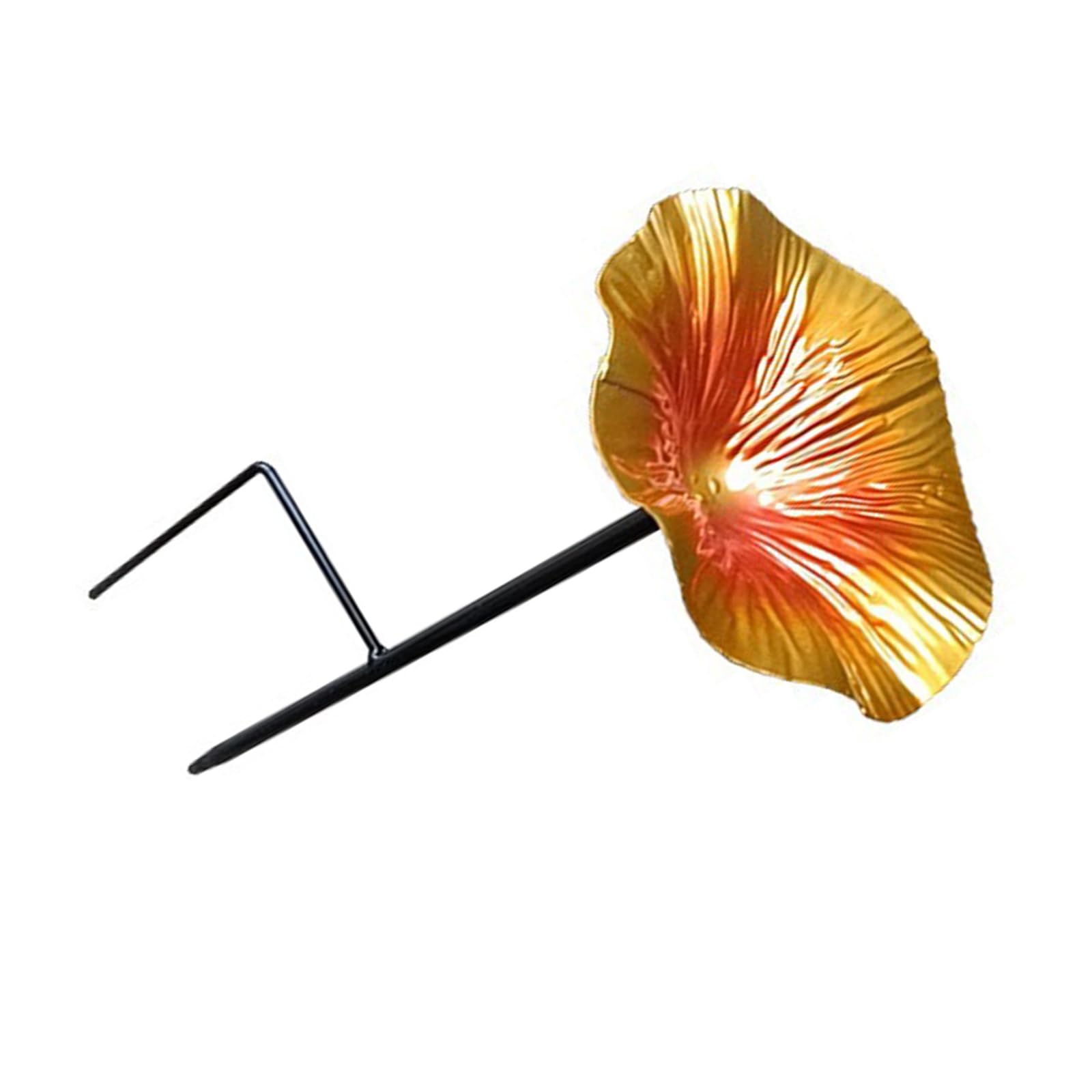 Ksikdeg Hummingbirds Watering Station Metal Flowers Garden Stake Bird Bath for Balconies Garden Decoration Colorful Accessories