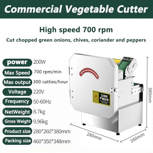 Set eléctrico para cortar vegetales, procesador de alimentos comercial miniatura 7