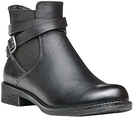 Propét Womens Tatum Ankle Bootie, Black, 10 X-Wide US | Image 1