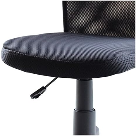 IDS Office Chair Mesh Ergonomic Mid-Back Armless Executive Computer Table Desk Task Chair with Lumber Support