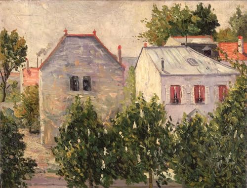 Peintures Jardin à Asnières Paul Signac pour habiller un grand mur vide