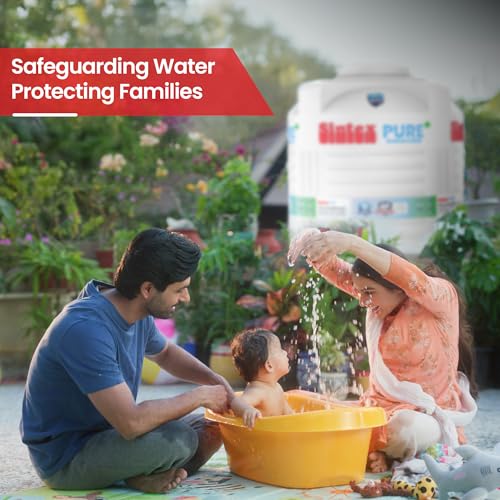 Image of Sintex Water Tanks | Sintex Pure Plus | 15 Years Warranty (White, 500 Liters)