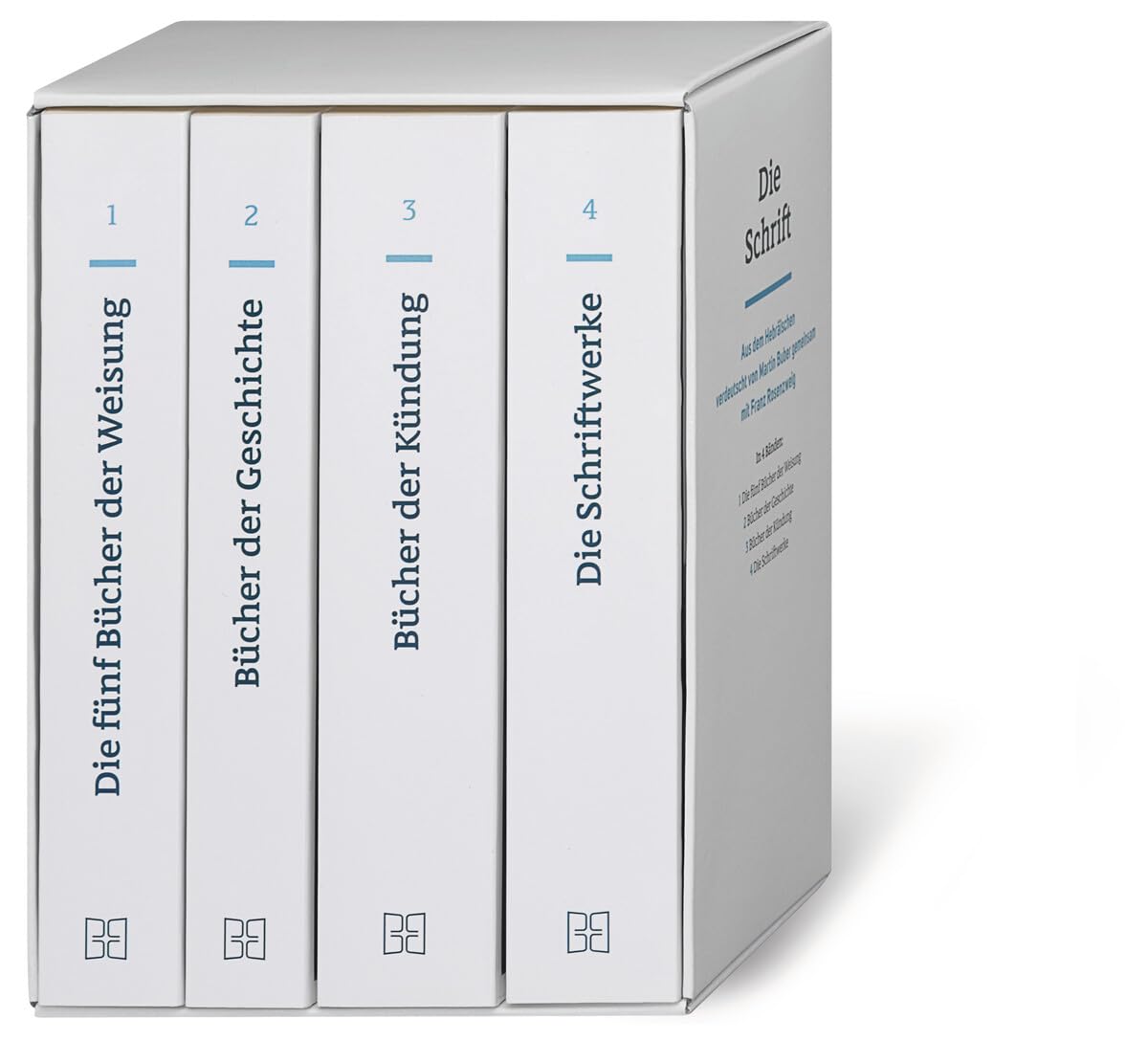 Die Schrift (Buber-Rosenzweig): Neuübersetzung des Alten Testaments. Die fünf Bücher der Weisung; Bücher der Geschichte; Bücher der Kündung; Die Schriftwerke