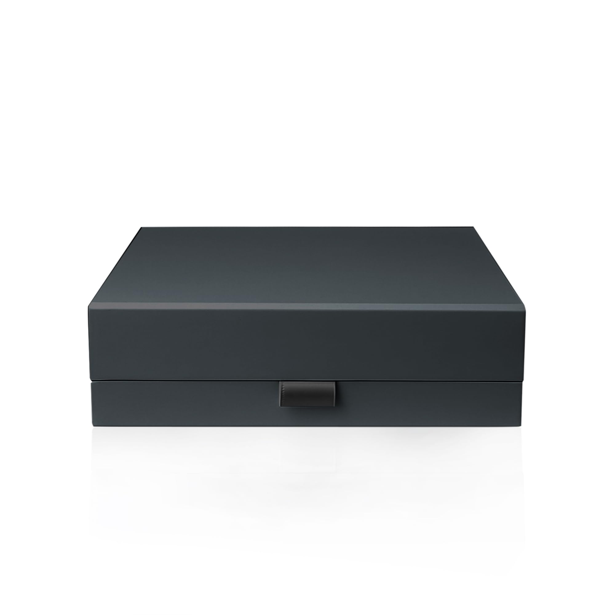 Thepaperbagstore 1 Black Luxury Magnetic Gift Box - 14x12x5cm - Easy Assembly Magnetic Closure/Lid Proposal Boxes - Suitable for Weddings, Bridal Showers, and Gifts