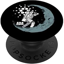 Cardano ADA Mining Crypto Moon Man Miner Currency Coin Logo PopSockets Swappable PopGrip