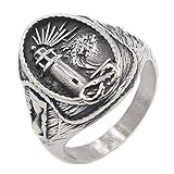 - IDEAL-Geschenke für Männer: Gewicht: 8g.Vintage Stil und gute Verarbeitung machen diesen Thors Hammer Ring ein großes Geschenk für Männer. Geeignet für den täglichen Verschleiß, oder als ein großes Geschenk für Ihren Partner, Vater, Familie und Ihre Freunde. Schön für Ihre anderen Mode-Accessoires, einzigartig und stilvoll ..