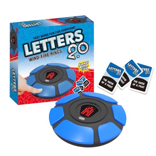 Juego de Mesa ， Juego de Palabras de Ritmo rápido en Inglés, Elige una categoría: Carrera contra el Temporizador para ser el último Jugador， Juego de Mesa Familiar y de Fiesta para 2 – 8 Jugadores