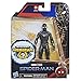 Marvel Spider-Man 6-Inch Mystery Web Gear Black and Gold Suit Spider-Man Action Figure, Includes Mystery Web Gear Armor Accessory and Character Accessory, Ages 4 and Up