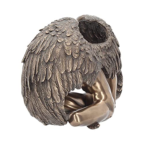 Estatua masculina desnuda Ángel caído miniatura 3