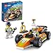 LEGO 60322 City Rennauto, Formel 1 Auto für Kinder ab 4 Jahren, Rennwagen-Spielzeug mit Mechaniker- und Rennfahrer-Minifiguren, Rennauto
