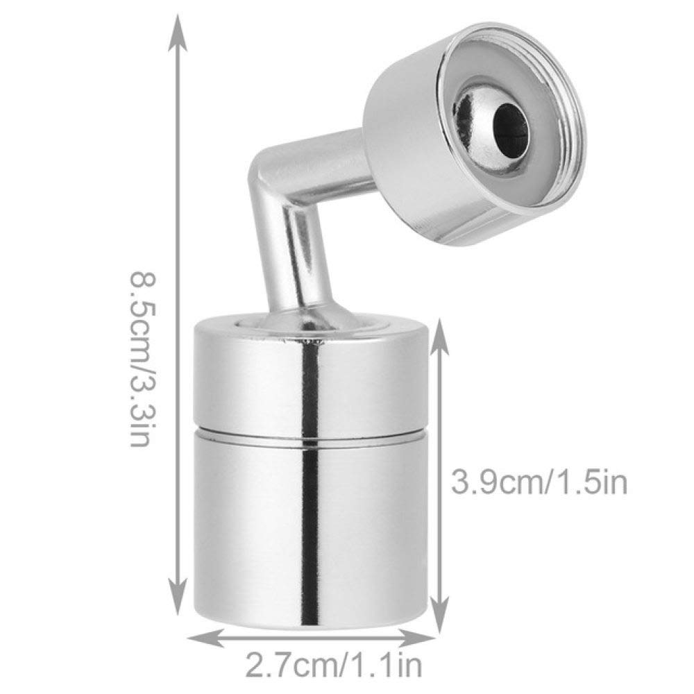 Universal-Spritzfilter-Wasserhahn-Sprühkopf, 720 Grad, Anti-Spritzfilter-Wasserhahn, beweglicher Küchenhahn, Wasserspardüse, Sprühkopf, Nr. 4, wie abgebildet