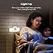 LED Night Light for Kids ，Soft Silicone Puppy LED Lamp with Sensitive Touch Control, Baby Nursery Lamp with Warm/Cool White Dual Modes-USB Rechargeable,Brightness Adjustable, Timing Function