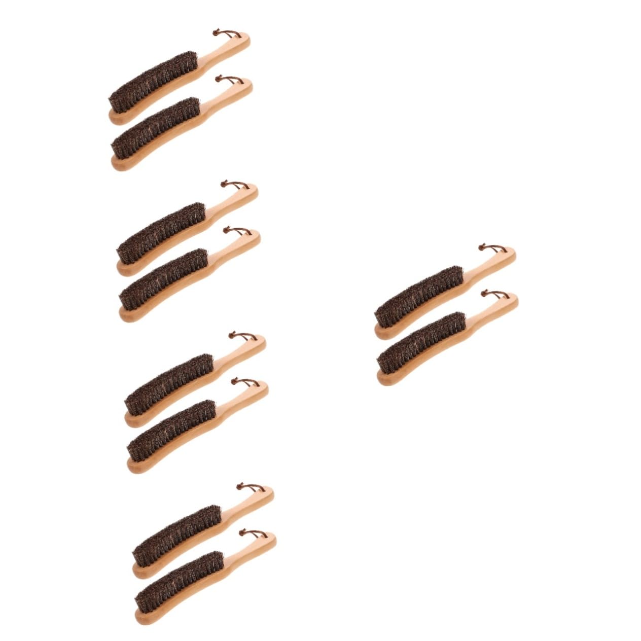 KOMBIUDA 10piezas Cepillo De Limpieza De Ropa De Caballo Cepillo Antiestático Para Prendas Para Suéteres Sombreros y Accesorios