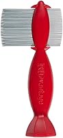 RIDvantage Premium Lice & Nit Removal Comb - 100% Effective Dual-Sided Steel Teeth for All Hair Types