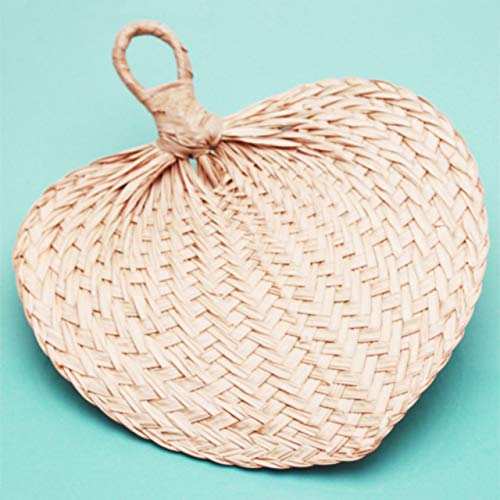 Raffia Hand Fans, 10-Pack Palm Leaf Hand Fans, Buri Fans, Handmade Raffia Fans, Wedding Favor Fans, Favor for Wedding, Fan Programs Wedding.