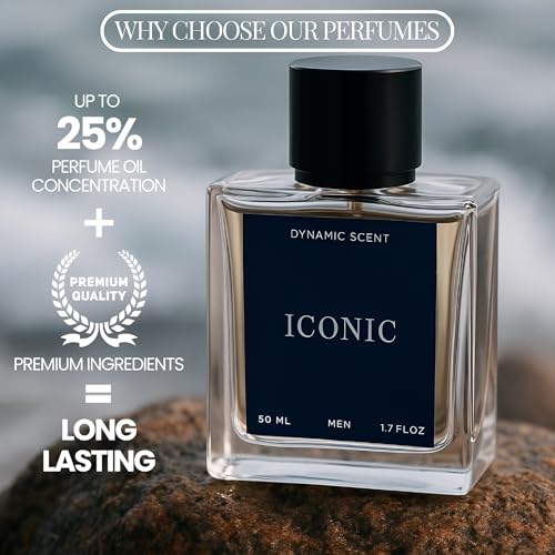 Image of ICONIC Luxury Long-Lasting Perfume for Men | Strong, Bold & Long-Stay Eau de Parfum | Perfect for Gifting & Daily Use | 50ml