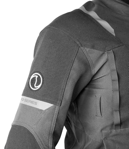 Image of Rynox Outlander Pro Jacket CE Certified Class AA - Motorcycle Riding Jacket | Impact Protection | Abrasion Resistance | Water Resistant | Shoulder, Elbow, Back, Chest Protectors
